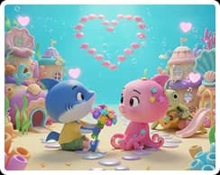 Sharkie and Octie Friendship